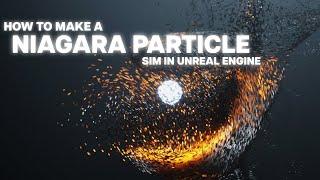 Learn This UNREAL 5 NIAGARA Particle Sim! UPDATED