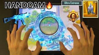 Look! It's God. Best  HANDCAM 6fingers handcam | Solo vs Squad - PUBG MOBILE