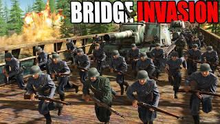 I built the Longest BRIDGE INVASION Ever in WW2 WINTER WAR! - Gates of Hell: Army Building