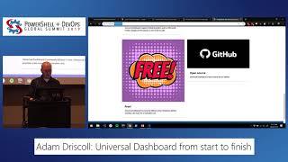 PowerShell Universal Dashboard from start to finish by Adam Driscoll