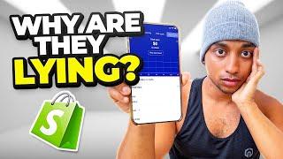 Gurus Won't Tell You THIS About Shopify Dropshipping (The Truth)