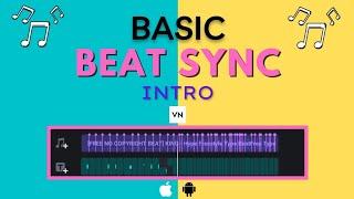 Beat Sync Text in VN Video Editor | Beat Sync Tutorial | Android & iOS