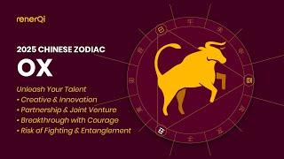 Chinese Zodiac 2025  :  OX gained Creative Boost & Strategic Alliances