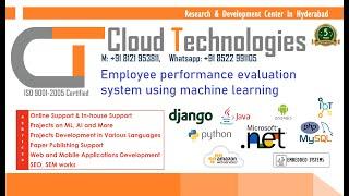 Employee performance evaluation system using machine learning | Python IEEE Projects Hyderabad |