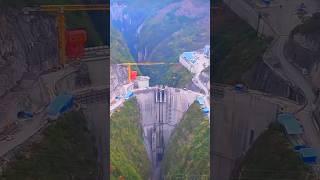 WORLD'S 3RD HIGHEST 2ND HIGHEST IN CHINA || CANYON DAM CONSTRUCTION #dam #construction #engineering