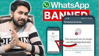 WHATSAPP BANNED ACCOUNT SOLUTION - How to unBan Whatsapp Account - No Longer Use Whastapp