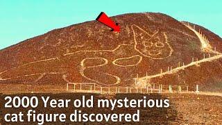 2,000 Year Old Mysterious Cat Figure Discovered in Nazca Desert, Peru | Wee Science