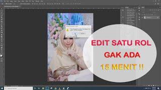 cara ampuh edit foto wedding paket rol rolan dengan cepat