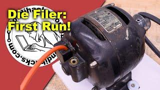 1934 Electric Motor - Let's Build A Die Filer, Part 8.