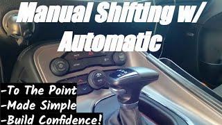 How to Manual Shift in an Automatic Car!