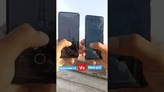 Moto g13 vs Redmi note 11 camera zooming test #shorts