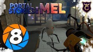 ТЕСТИРОВАНИЕ ТУРЕЛЕЙ И КУБОВ - Прохождение Portal Stories: Mel #8