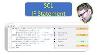 TIA Portal: "IF" "THEN" "ELSE" "ELSIF" Statement in SCL