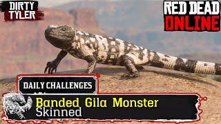 Banded Gila Monster Locations Red Dead Online (Banded Gila Monster Location RDR2)