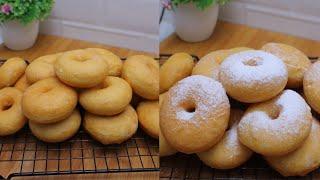 Tanpa ulen tanpa mixer !! donat kentang lembut secantik ini