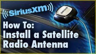 How to Install a Satellite Radio Antenna (Car Stereo) | Car Audio 101