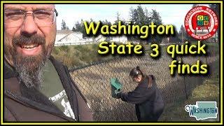 Geocaching Washington State 3 Quick Finds (GCNW)