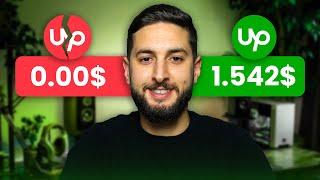 تجربتي مع Upwork | كيفاش ربحت 1500 دولار في أول شهر