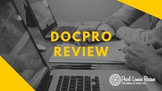 DocPro Review 2022