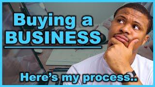 How I Plan When Buying a Business