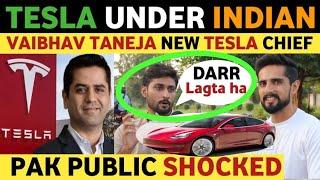 INDIAN ORIGIN VAIBHAV TANEJA NEW TESLA CFO | PAKISTAN PUBLIC REACTION ON INDIA REAL ENTERTAINMENT TV