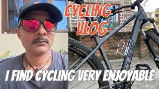 I Find Cycling Very Enjoyable | This Is My Cube Hardtail 1/10 Gear Mountain Bike | Vlog Video