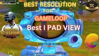 How To Get ipad View In Pubg Mobile On Gameloop Emulator | Resolution+Keymapping | Full Guide