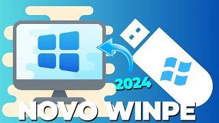 INCRÍVEL! Resolva TODOS os Problemas do Windows Com esse NOVO WinPE 2024 CHEIO De Ferramentas!