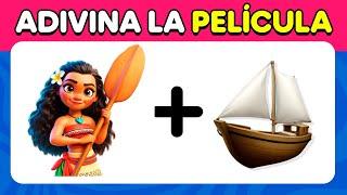 Adivina 50 PELÍCULAS con Emojis  50 Películas por los Emojis | Quiz de Peliculas 2025