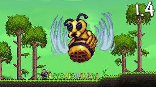 Terraria 1.4 Master Mode - Queen Bee & Exclusive Sparkling Honey Item!