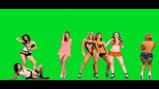 FREE HD Green Screen DANCING GIRLS