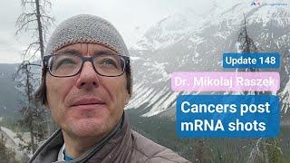 Cancer types post mRNA vaccines (update #148)