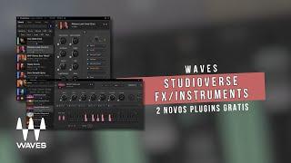 Waves Nova Versão V15 + 2 Plugins Gratuitos (StudioVerse FX e Instruments)