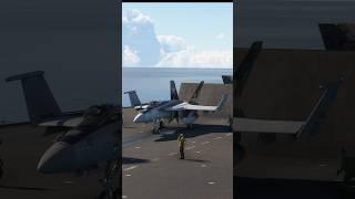 F-18 Hornet Unfolds Wings In Front Of Blast Shield!