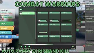 Combat Warriors Script | AUTO PARRY | KILL AURA | PARRY AURA | AUTO REVIVE | Infinix Hub 