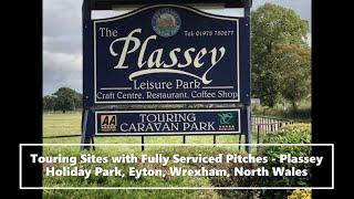 Plassey Holiday Park, Eyton, Wrexham, North Wales with Serviced Pitches