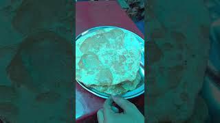 Chole Bhature Street Food in Haridwar #indianstreetfood #indianfoodshorts #cholebhatureeating