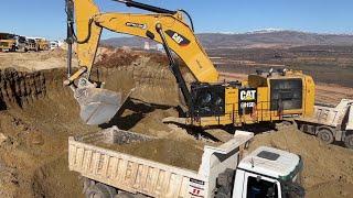 Caterpillar 6015B And Liebherr 984 Excavators Loading Dumpers & Trucks - Sotiriadis/Labrianidis