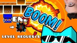 Geometry Dash: PRIVATE GLOBED ROOM [LEVEL REQUEST ID CHAT])