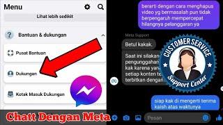 Cara menghubungi Meta Support / Chat dengan Customer Service Meta Facebook 2024