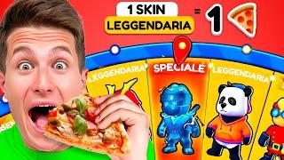 OGNI SKIN SPECIALE TROVATA MANGIO UNA PIZZA SU STUMBLE GUYS!