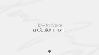 How to Make a Custom Font (.TTF) - SoaR Praizist