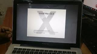 How to Install of MAC OS X LION a Macbook Pro