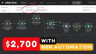 $2,700 Passive Income with This n8n Automation