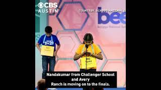 Austin student makes it to the Scripps National Spelling Bee!