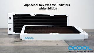 Alphacool NexXxos V.2 White Copper Radiators