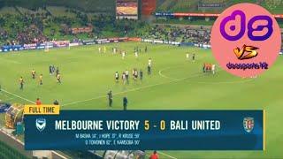 BALI UNITED 0-5 MELBOURNE VICTORY Full Highlight & Goals AFC Qualified