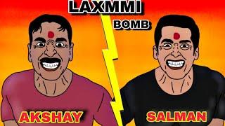 Laxmi Bomb | 2d animation | spoof funny video | Akshay, Salman | @SBARTANIMATION