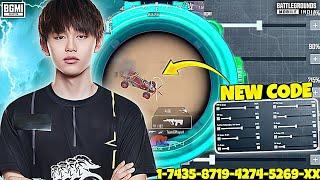 PUBG 3.5 Update Best  Sensitivity Code & 5 Fingers Control Settings | BGMI / Pubg Mobile 2024