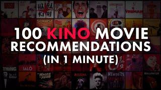 100 Kino Movie Recommendations in 1 Minute